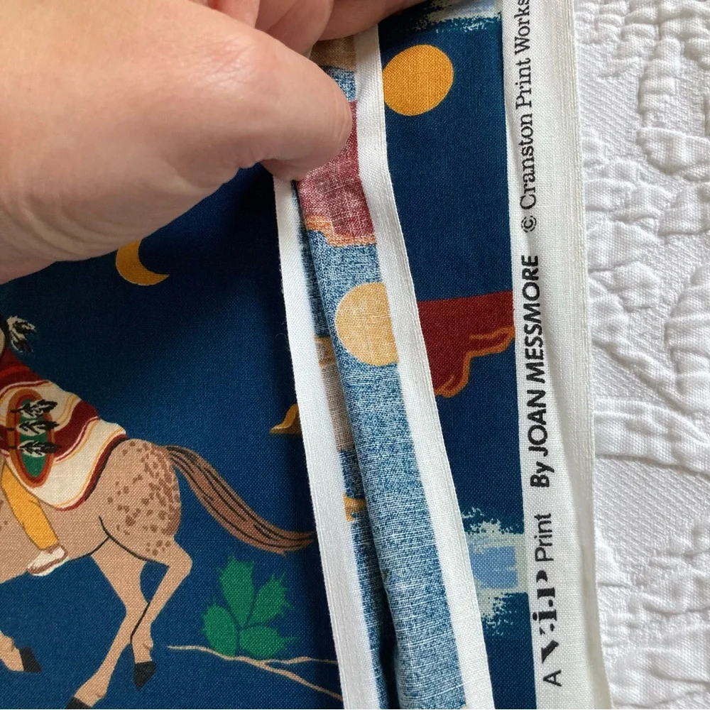 2.8 yards fabric Joan Messmore Cranston 100% cotton Pueblo southwest New Mexico